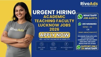 Academic Teaching Faculty Lucknow Jobs 2026