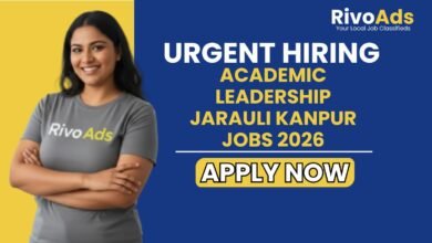 Academic Leadership Jarauli Kanpur Jobs 2026