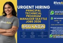 Principal Technical Program Manager Seattle Jobs 2026 at Amazon Customer Service.