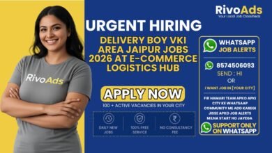 Delivery Boy VKI Area Jaipur Jobs 2026 at e-commerce logistics hub