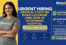 Medical Staff IIM Road Lucknow Jobs 2026 at Ayushman Hospital