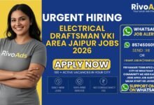Electrical Draftsman VKI Area Jaipur Jobs 2026 at industrial design facility.