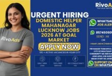 Domestic Helper Mahanagar Lucknow Jobs 2026 at Goal Market