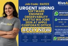 Software Engineer Observability Seattle WA Jobs 2026 at Apple corporate office