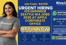 iOS Engineer Seattle WA Jobs 2026 at Apple corporate office