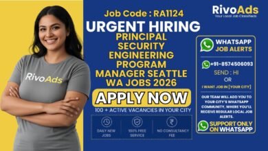 Principal Security Engineering Program Manager Seattle WA Jobs 2026 at Apple corporate office.