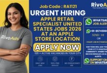 Apple Retail Specialist United States Jobs 2026 at an Apple Store location