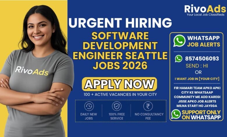 Software Development Engineer Seattle Jobs 2026 at Amazon Customer Service.