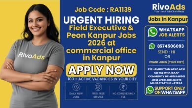 Field Executive & Peon Kanpur Jobs 2026 at commercial office in Kanpur