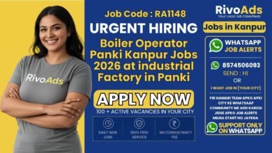 Boiler Operator Panki Kanpur Jobs 2026 at industrial factory in Panki