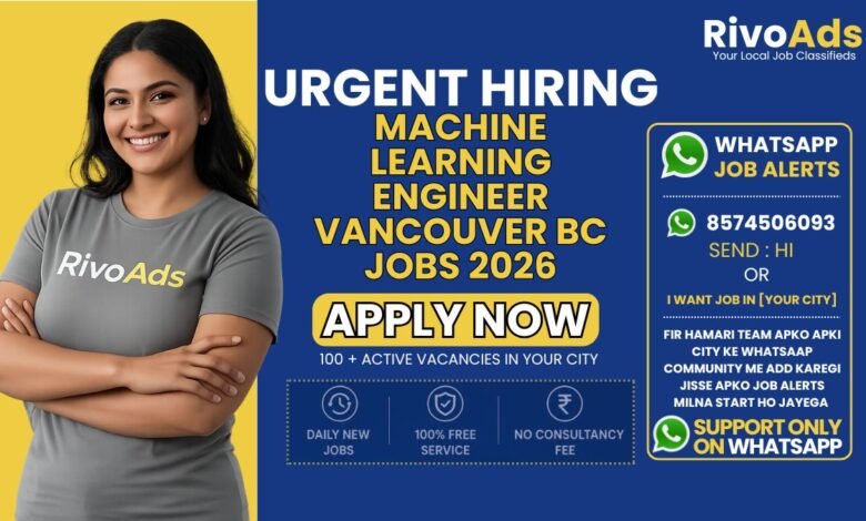 Machine Learning Engineer Vancouver BC Jobs 2026 at Amazon development center.