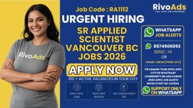 Sr Applied Scientist Vancouver BC Jobs 2026 at Amazon development center.