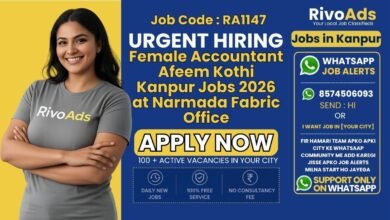 Female Accountant Afeem Kothi Kanpur Jobs 2026 at Narmada Fabric office