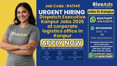Dispatch Executive Kanpur Jobs 2026 at corporate logistics office in Kanpur
