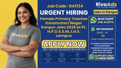 Female Primary Teacher Karamchari Nagar Kanpur Jobs 2026 at Pt. H.P.D.S.S.M.J.H.S. campus