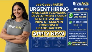 Manager Economic Development Policy Seattle WA Jobs 2026 at Amazon corporate headquarters