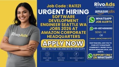 Software Development Engineer Seattle WA Jobs 2026 at Amazon corporate headquarters