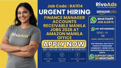 Finance Manager Accounts Receivable Manila Jobs 2026 at Amazon Manila office.