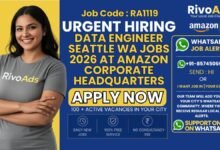 Data Engineer Seattle WA Jobs 2026 at Amazon corporate headquarters