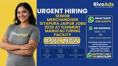 Senior Merchandiser Sitapura Jaipur Jobs 2026 at garment manufacturing facility