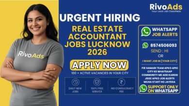 Real Estate Accountant Jobs Lucknow 2026 at Lalbagh corporate office.