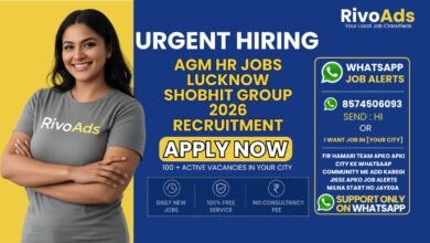 AGM HR Jobs Lucknow Shobhit Group 2026 executive corporate office