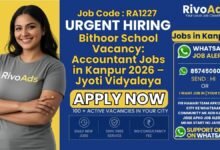 Bithoor Accountant Jobs in Kanpur 2026 – Jyoti Badhir Vidyalaya Opening