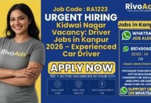 Kidwai Nagar Driver Jobs in Kanpur 2026 – Experienced Car Driver Opening