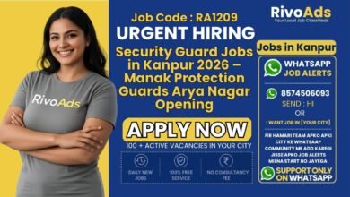 Security Guard Jobs in Kanpur 2026 – Manak Protection Guards Arya Nagar Opening