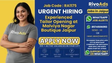 Boutique Tailor Jobs in Malviya Nagar Jaipur 2026 – Silai Karigar Vacancy